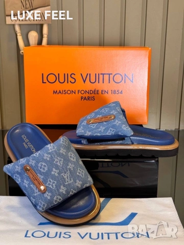 Louis Vuitton - 36-41⚜️Дамски Чехли , снимка 5 - Чехли - 54593789