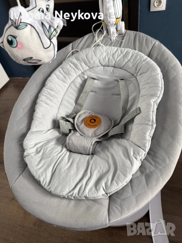 “Lionelo Bella 2 in 1” Бебешка люлка със седалка и кош, снимка 12 - Детски люлки - 54316687