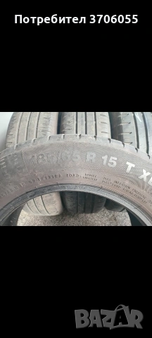 Летни гуми Континентал 185/65/15!, снимка 6 - Гуми и джанти - 54083277