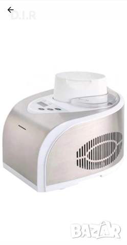 Машина за сладолед Heinner HICM-150S, 150 W, Купа 1.5 л, Компресор, LED дисплей, Таймер, Сребрис