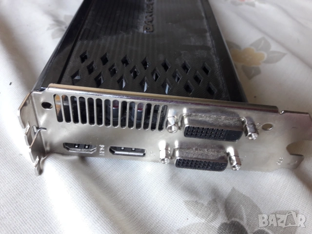 Видео карта Gainward GeForce GTX660 TI 2048MB, GDDR5, 192bit, DVI, HDMI, PCI-E, снимка 4 - Видеокарти - 55073266
