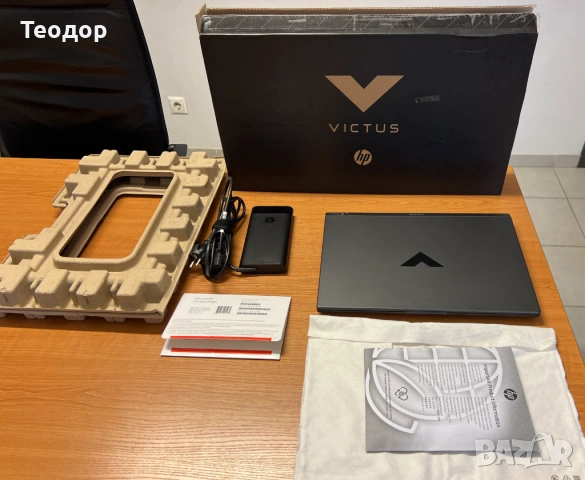 Геймърски Лаптоп HP Victus 16 i5-13500H, RTX 4060 8GB, 16GB RAM, 512 GB SSD, WIN 11 Home, снимка 2 - Лаптопи за игри - 54574071