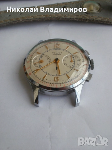 Poljot chronograph 3017 Полет хронограф руски ръчен мъжки часовник, снимка 15 - Мъжки - 55166075