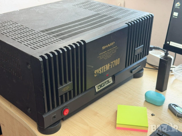 Усилвател-Sharp cp 7700 hmk2 2по120 вата 8 ома