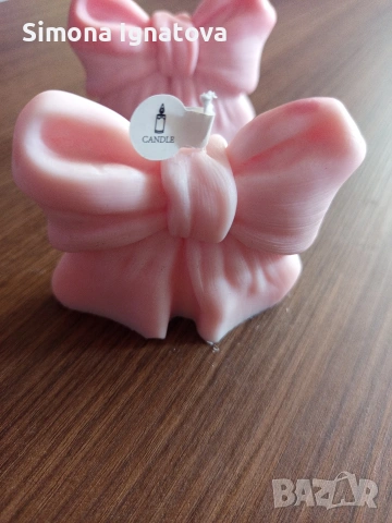 Ръчно направена ароматна соева свещ , снимка 3 - Декорация за дома - 54011806