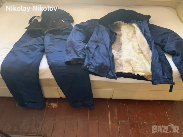 Работни дрехи със зимна подплата.