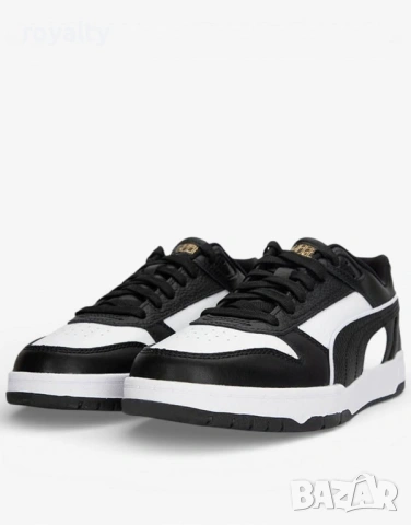 PUMA Rebond Game Low Shoes Black/White Мъжки Маратонки Пума 