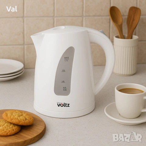 Електрическа кана Voltz, 2200W, 1.7л., снимка 2 - Кани - 54908336