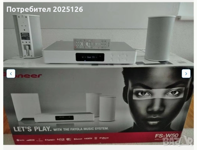 Pioneer Fayola SW40, снимка 2 - Ресийвъри, усилватели, смесителни пултове - 55002151