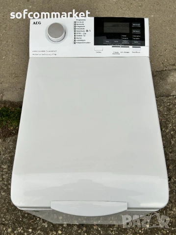 Пералня с горно зареждане AEG серия 6000 L6TB61370, 7 кг, 1300 об/мин, снимка 5 - Перални - 54040802