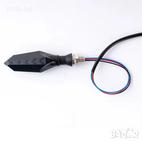 Комплект 2 броя динамични LED мигачи за електрическа тротинетка и скутер 36V-72V, IP67 10347, снимка 10 - Части за велосипеди - 54672451