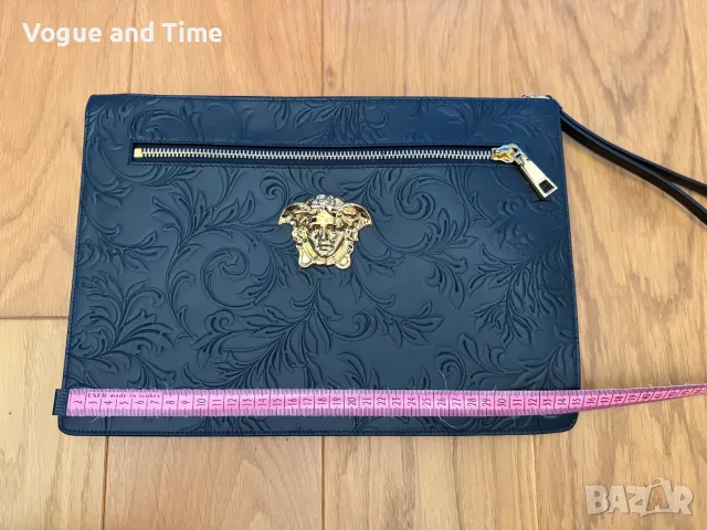 Кожена чанта Versace , снимка 12 - Чанти - 55509615