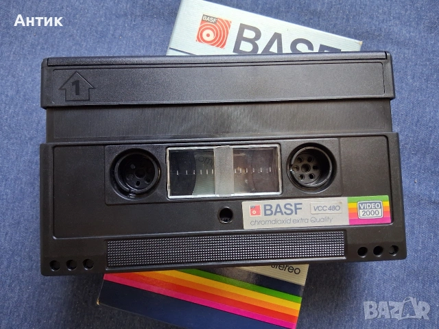 Видеокасети BASF E - 240 HIFI Professional в Кутия / BASF VCC 480 Stereo, снимка 14 - Колекции - 54096851