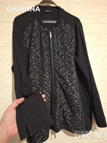 СТРАХОТНА ТУНИКА С ЦИП 3XL-5XL, снимка 6 - Туники - 54496335