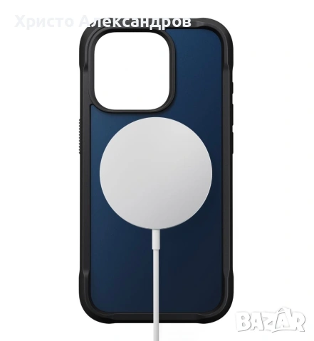 Калъф Nomad - Rugged, iPhone 15 Pro, Atlantic Blue #14, снимка 2 - Калъфи, кейсове - 54538862