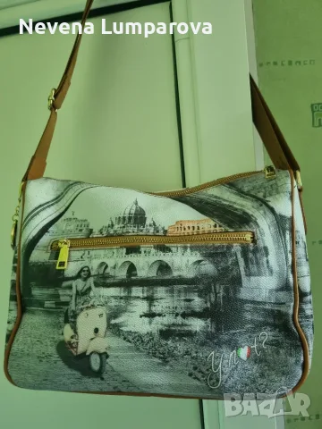 Дамска чанта с дълга дръжка 