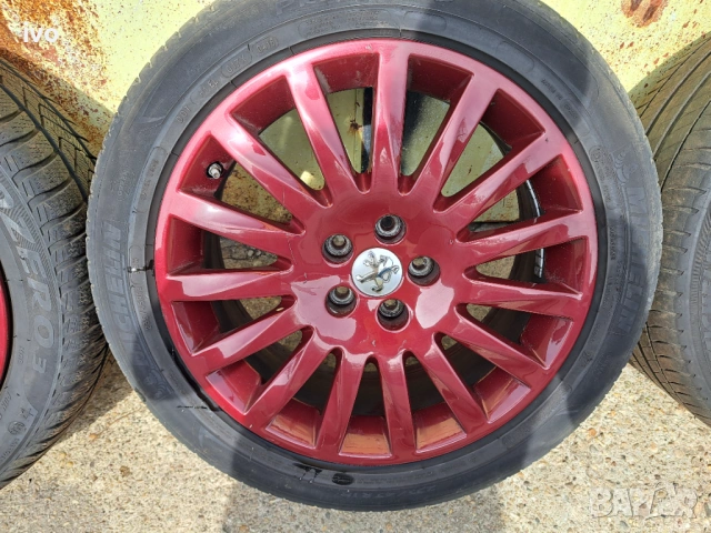 Продавам джанти 5×108 за Пежо 18 цола, снимка 4 - Гуми и джанти - 54180626