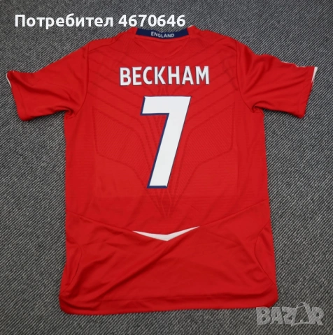 Футболни тениски England David Beckham / Schalke 04 Kevin Kuranyi, снимка 3 - Футбол - 54586783