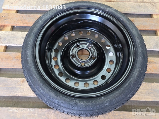 Резервна гума/патерица 17ка 5х120 Opel, снимка 2 - Гуми и джанти - 54294729