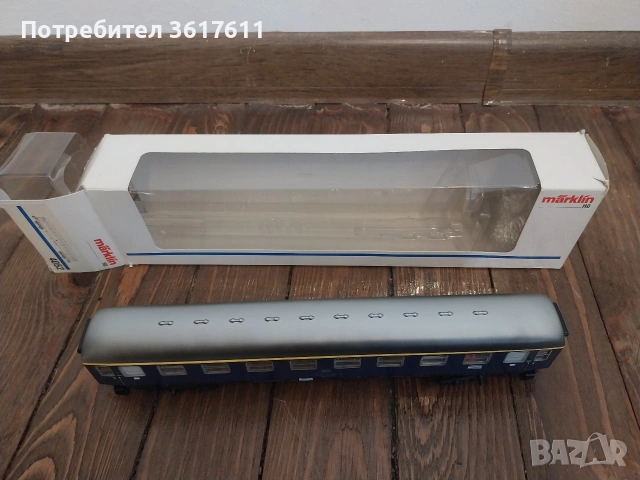 ЖП модел на вагон Marklin 4052 железница, снимка 3 - Колекции - 54017173