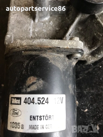 Моторче за предни чистачки Valeo за Ford Focus 404524, снимка 3 - Части - 55057647