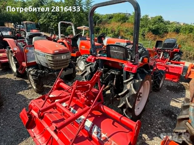 Трактор YANMAR F190 4x4, снимка 3 - Селскостопанска техника - 55577276
