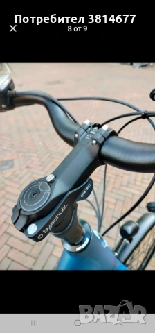 Е-bike Granville със среден двигател bosch.Ремъчно задвижване,цена като нов 2700€, снимка 8 - Велосипеди - 54400489