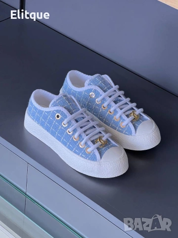 дамски кецове chanel , снимка 3 - Кецове - 54778694