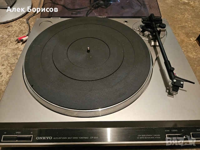 Грамофон Onkyo CP-101A, снимка 3 - Грамофони - 54907666