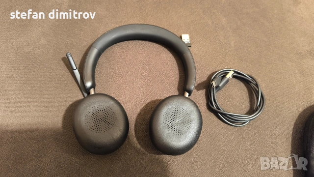Jabra Evolve2 65 UC Stereo, Bluetooth, USB-A, Black , снимка 8 - Bluetooth слушалки - 54897078