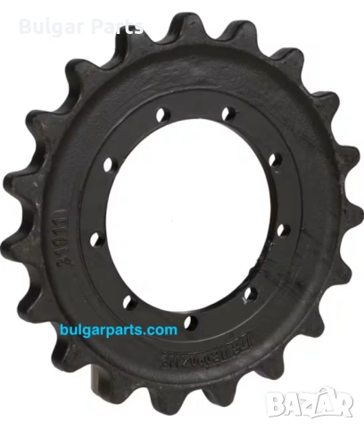 Звездочка за багер/водещо зъбно колело за Kubota Hitachi Komatsu Bobcat Caterpillar Volvo Yanmar и д, снимка 3 - Резервни части за машини - 54210024
