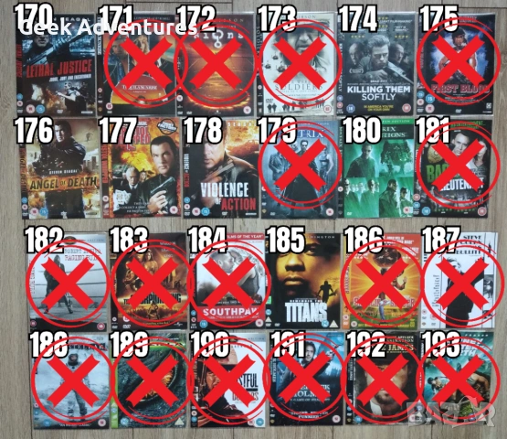 Екшън Филми DVD's - Оригинални Дискове на Английски Език - 5 лв/бр , снимка 9 - Екшън - 47015417