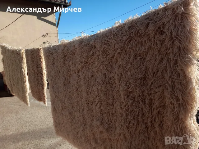 Продавам неизползвани и запазени килими, одеяла, юргани от натурални и естествени материали., снимка 4 - Килими - 55613520