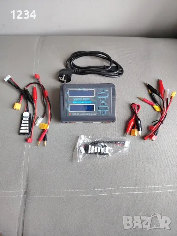 HTRC Lipo C240 Duo зарядно устройство RC зарядно за LiPo Li-ion LiHV LiFe NiMH NiCD Pb