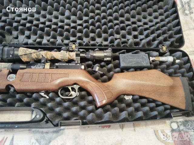 Въздушна пушка PCP COMETA LYNX V10 5.5mm,, снимка 18 - Въздушно оръжие - 41083169