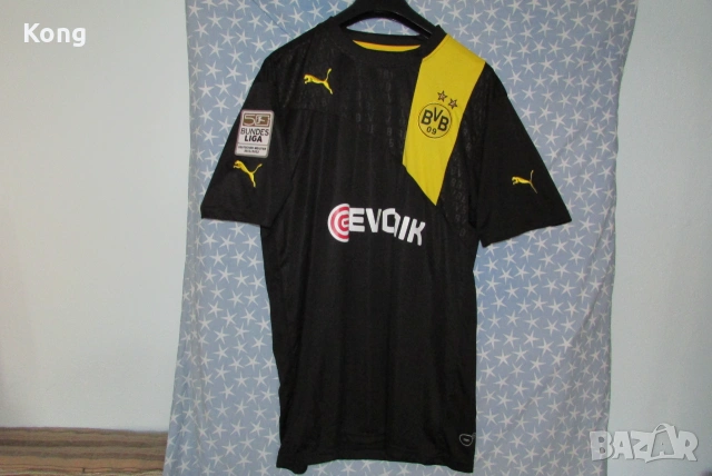 виннтидж фланелка Борусия Дортмунд ретро тениска Адидас Италия Левски Borussia Dortmund Adidas BVB , снимка 4 - Футбол - 55160934