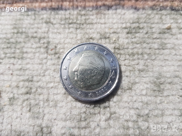Белгия 2 Еuro монета Продава за колекция, снимка 3 - Нумизматика и бонистика - 54178645