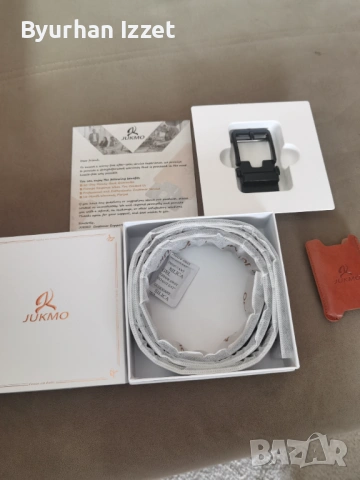 Кожен колан Jukmo, снимка 2 - Колани - 54037252