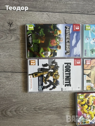 Nintendo Switch OLED (Пълен комплект) + Pro Контролер + 10 Игри + Калъф, снимка 7 - Nintendo конзоли - 55461984