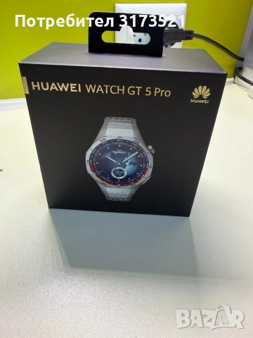 смарт часовник huawei gt 5 Смарт часовник Huawei Watch GT 5 Pro, 46mm, Titanium Case, Titanium Strap, снимка 6 - Смарт гривни - 54750446