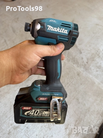 Makita TD003G 40v импакт + 4Ah батерия, снимка 9 - Други инструменти - 55361238