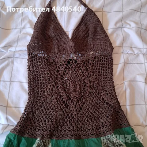 BCBGMaxAzria винтидж копринена рокля, снимка 4 - Рокли - 55672207