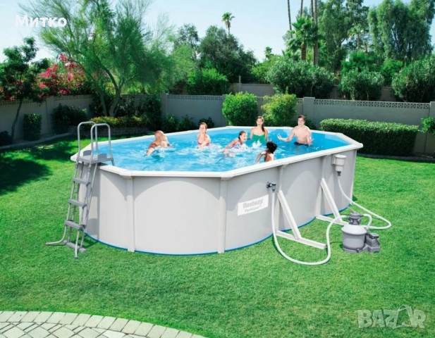 Басейн метал HYDRIUM Bestway 6.10м-3.60м-1.20м с гаранция 2 години