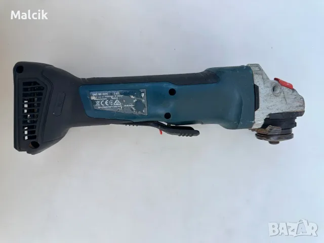 Безчетков ъглошлайф Bosch GWS 18V-10 PC, снимка 2 - Ъглошлайфи - 55376357