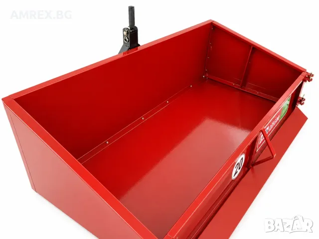 Транспортен кош GeoTech PRO 180 см за трактор | 700 кг, снимка 3 - Селскостопанска техника - 55348655