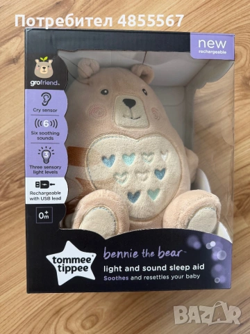 Музикално мече Tommee Tippee, снимка 2 - Музикални играчки - 54893059