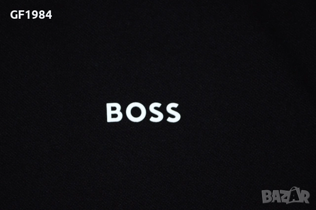 Boss - мъжка тениска, размер L, снимка 3 - Тениски - 54356736