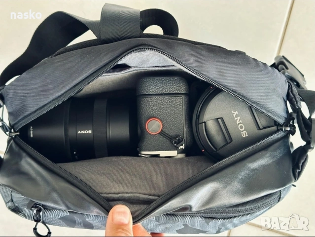 K&F Concept Alpha Sling Camera Bag 10L чанта за фотоапарат, снимка 2 - Чанти, стативи, аксесоари - 55142875