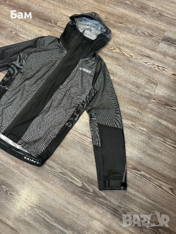 Оригинално мъжко водонепромокаемо яке Adidas Terrex размер С, снимка 5 - Якета - 54383063