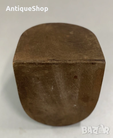 Ограничител за книги. Дървена, ръчно изработена мечка, снимка 5 - Антикварни и старинни предмети - 54119451